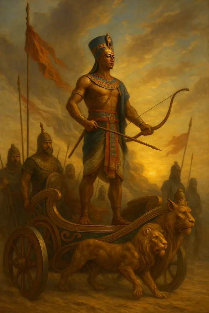 Pharaoh on Chariot