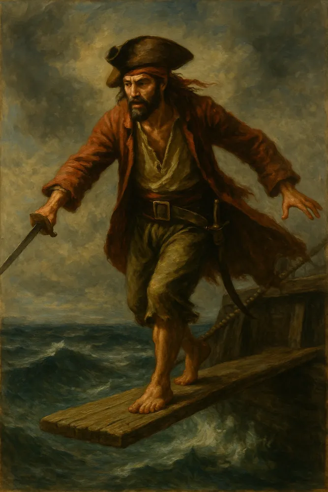 Pirate on Plank