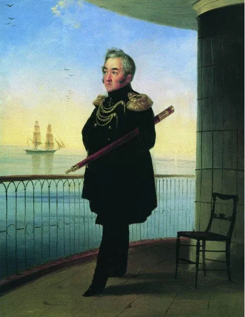 Portrait of Vice Admiral M P Lazarev